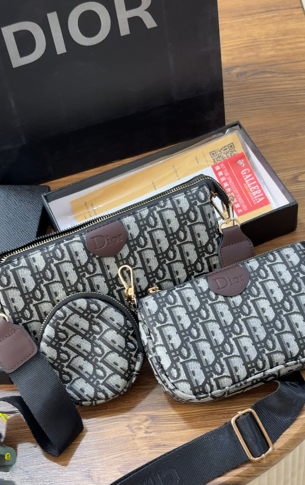 حقيبة Dior   3 قطع